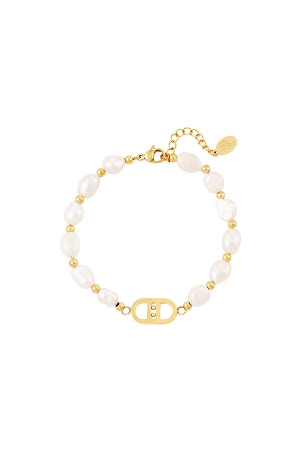 Good Life bracelet pearls