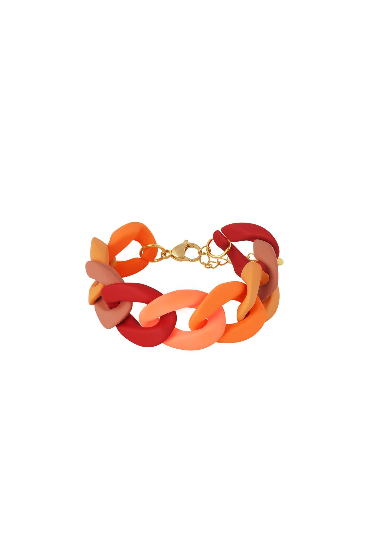 Bracelet acrylic linked