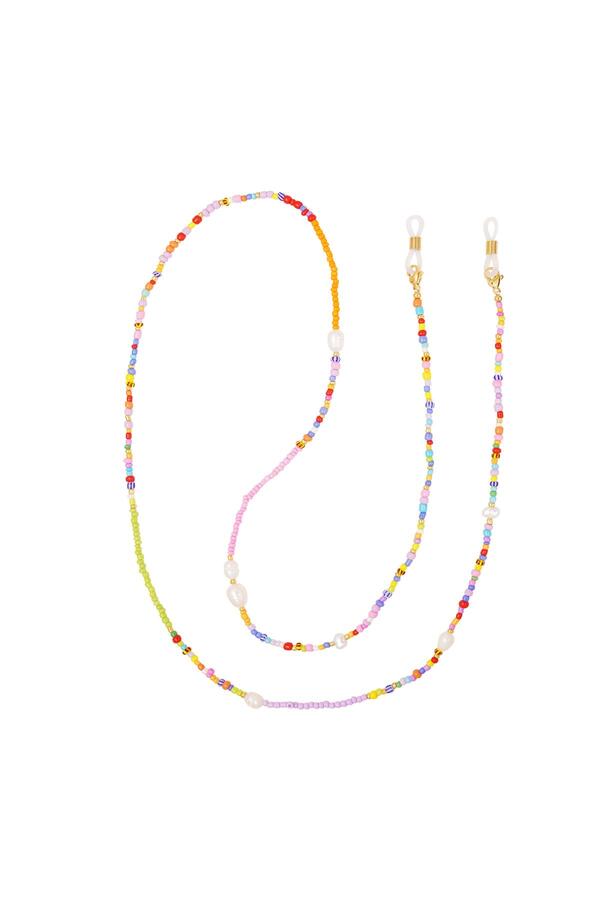 Colourful beads sunglasses cord